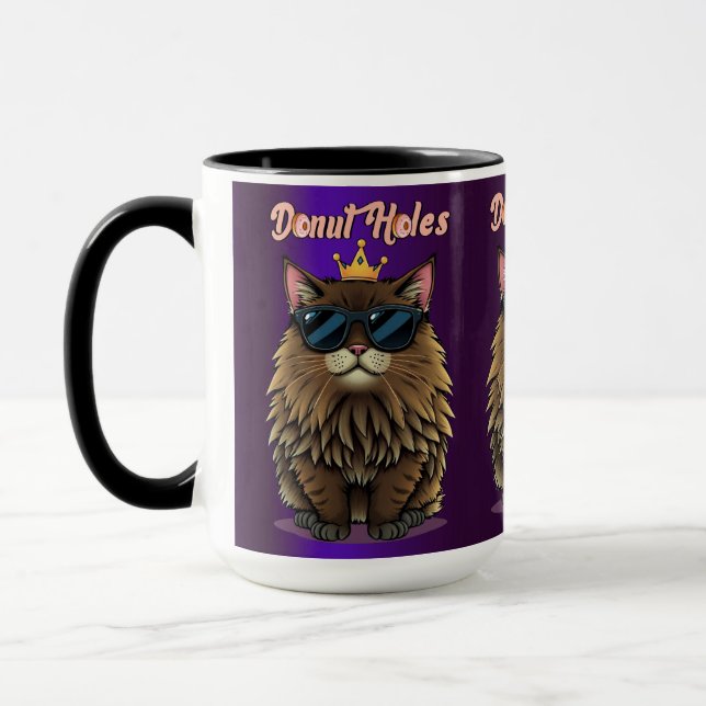 Dungeon Crawler Donut Löcher Lila Tasse (Links)