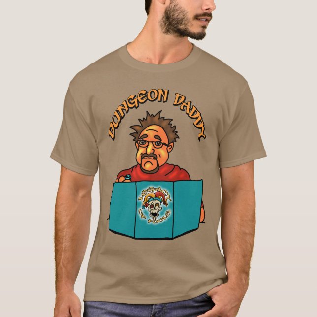 Dungeon Daddy T - Shirt. Hinterlassenschaft von Na T-Shirt (Vorderseite)
