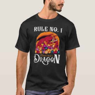 Dungeon Dice Shirt traut einem Dragon RPG Gamer ni