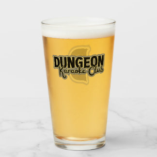 Dungeon Karaoke Pint Glas