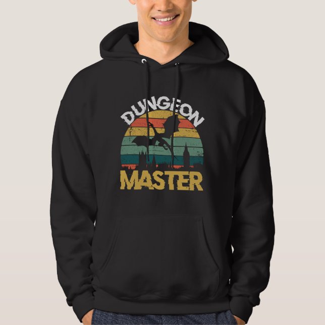 Dungeon Master besonders bunt und lustig Hoodie (Vorderseite)