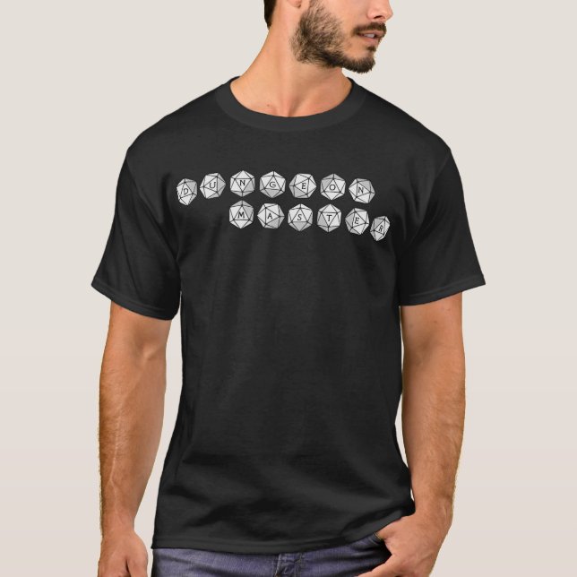 Dungeon Master Dice T - Shirt (Vorderseite)