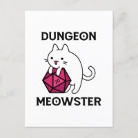 Dungeon Meowster Cat Funny