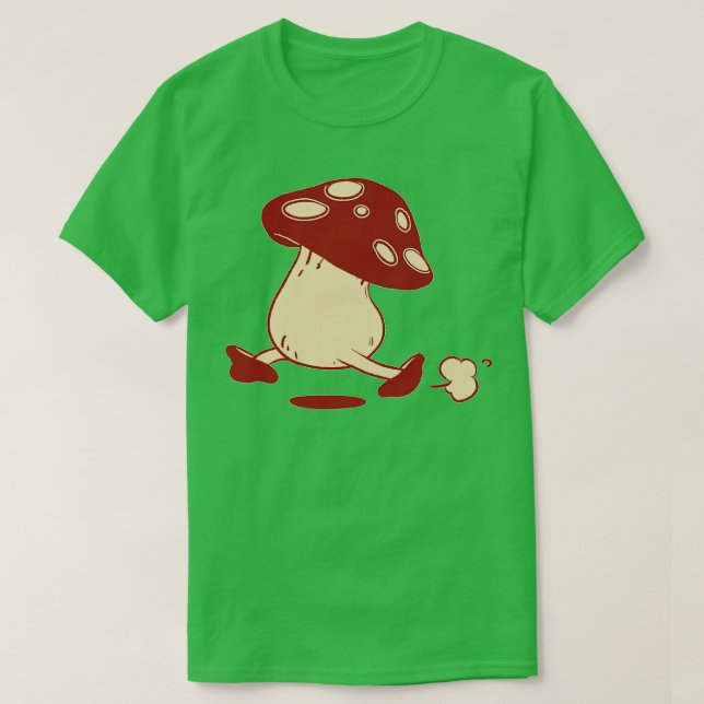 Dungeon-Meshi-Pilzfarbe T-Shirt (Design vorne)