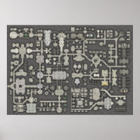 Dungeon Poster Map