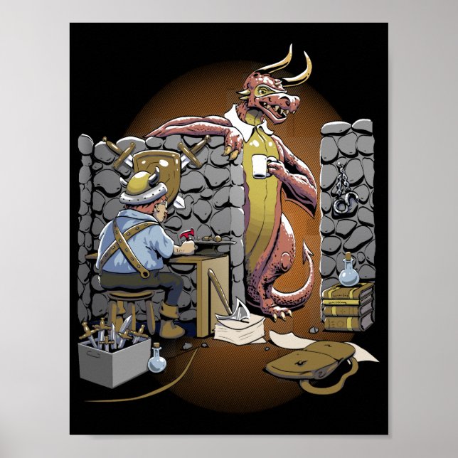 Dungeon Space Poster (Vorne)