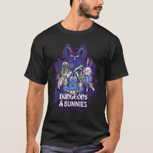 Dungeons and Bunnies Rabbit Rpg Fantasy Roleplayin T-Shirt