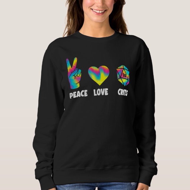 Dungeons D20 Dragons D20 Sweatshirt (Vorderseite)