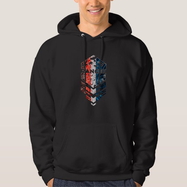 Dungeons D20 Dragons Waldläufer Hoodie (Vorderseite)
