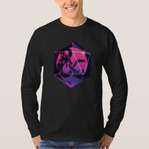 Dungeons & Dragons Ampersand in 3D-Würfeln T-Shirt