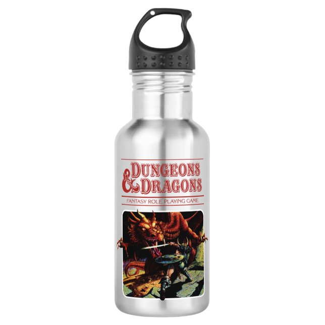 Dungeons & Dragons Classic Edelstahlflasche (Vorderseite)