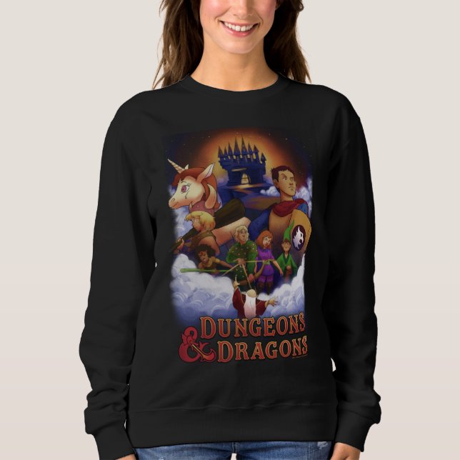 Dungeons & Dragons Group Shot Epic Poster Sweatshirt (Vorderseite)