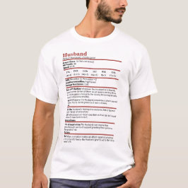 Dungeons & Dragons Husband Stat Block T-Shirt