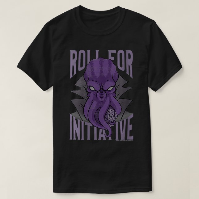 Dungeons & Dragons Illithid Roll for Initia T-Shirt (Design vorne)
