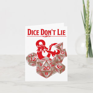 Dungeons & Dragons Rote Würfel lügen nicht  Karte