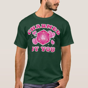 Dungeons Dragons-Valentinstag, von Dir D20 bezaube T-Shirt