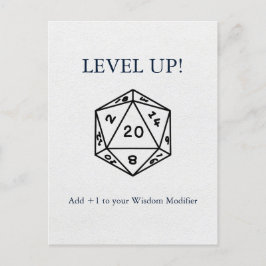 Dungeons & Dragons zum Geburtstag Postkarte