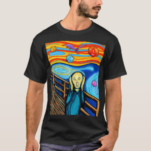 Dungeons , Munch's The Scream D20 Tshirt, Drachen T-Shirt