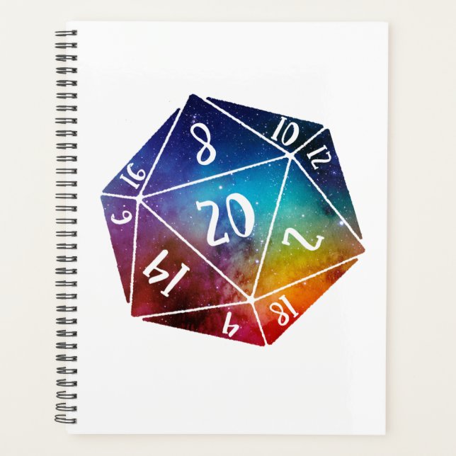 Dungeons und Drachen Planer (Vorderseite)