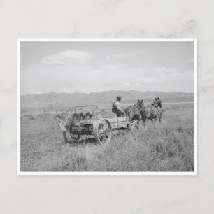 Düngerspreader Postkarte