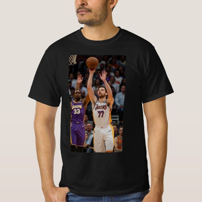 Dunk Elite: Ultimate Basketball Fan T - Shirt (Vorderseite)