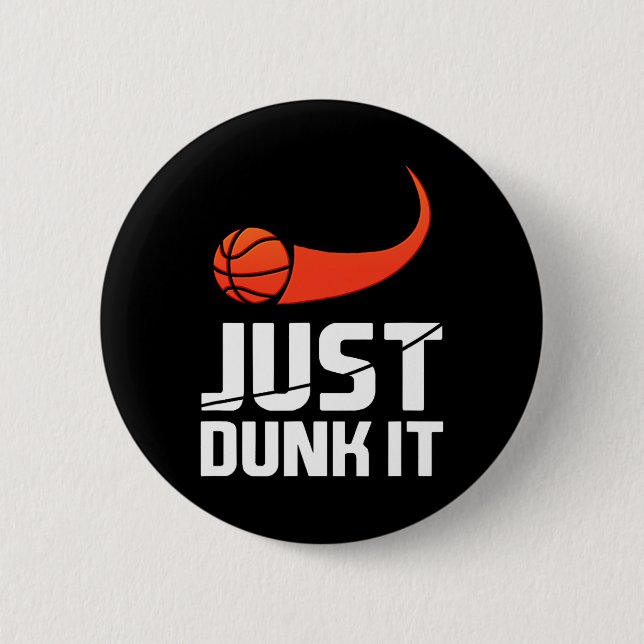 Dunk es einfach! Bysketbyll Player Slam Dunk Gesch Button (Vorderseite)