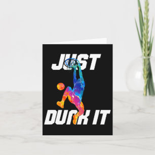 Dunk es einfach! Bysketbyll Player Slam Dunk Karte
