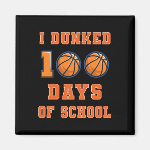Dunked 100 Tage der Schule Basketball 100. Tag der Magnet