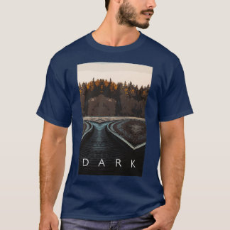 Dunkel an der Eisenbahn 1 T-Shirt
