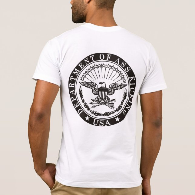 Dunkel auf Licht "DoAK" T-Shirt (Rückseite)