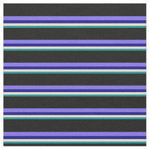 Dunkel-Cyan, Beige, Blau, Mittelschiefer Blau und Stoff