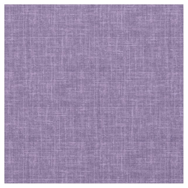 Dunkel Heather Lila Leinen Stoff (Nahaufnahme)