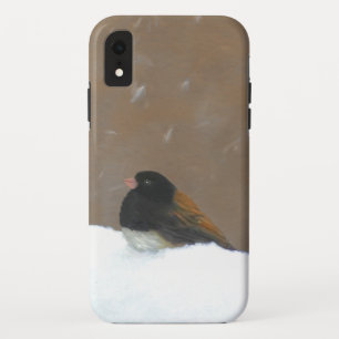 Dunkel-Mit Augen Junco-Malerei - ursprüngliche Case-Mate iPhone Hülle