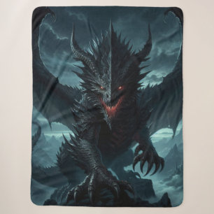 Dunkel, mittelalterlicher Drache Sherpadecke