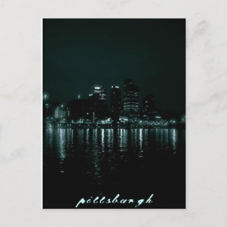 Dunkel- Postkarte