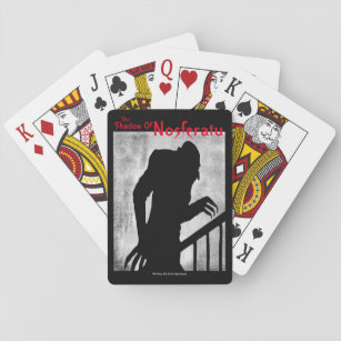 dunkel  Schatten von Nosferatu Spielkarten
