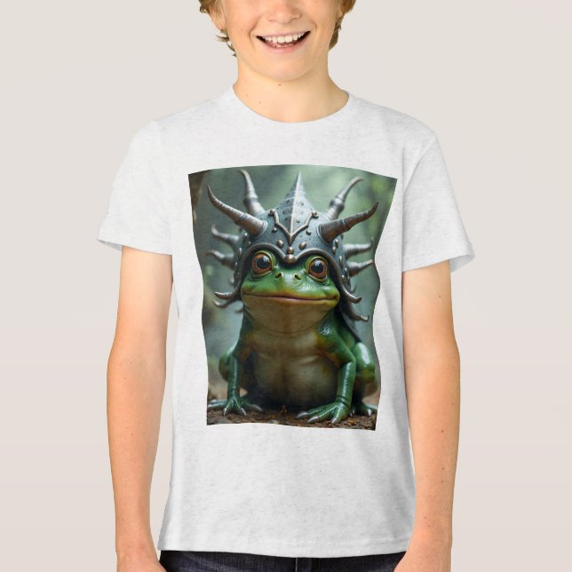 dunkel Tri-Blend shirt (Vorderseite)