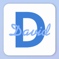 Dunkel und leicht blau, Weißer bearbeitungsbarer N