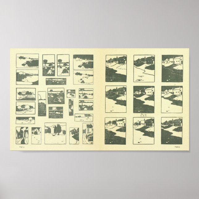 Dunkel und leicht poster (Vorne)