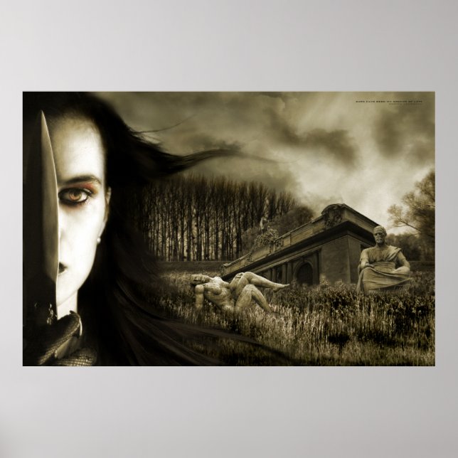 Dunkel waren meine Träume in letzter Zeit Poster (Vorne)