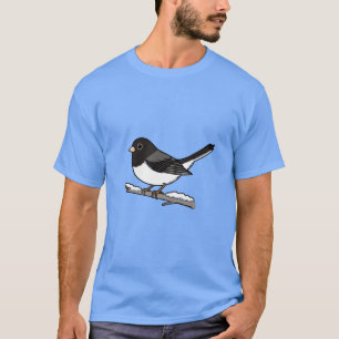 Dunkeläugiger Junco Schneevogel T-Shirt