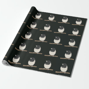 Dunkeläugiger Junco-Vogel Geschenkpapier