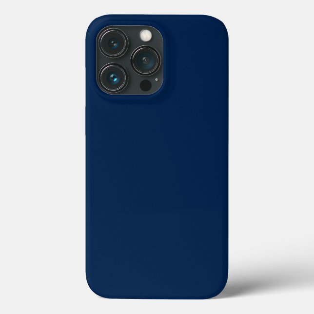 Dunkelblau elegant Case-Mate iPhone hülle (Rückseite)