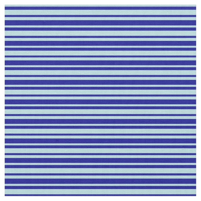 Dunkelblau & Pulver Blaugestreiftes Muster Stoff (Nahaufnahme)