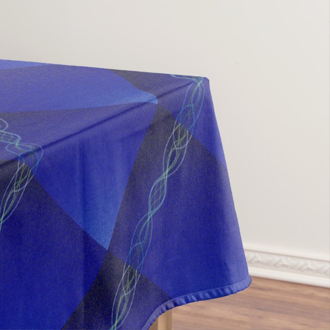 Dunkelblau Tischdecke (Beispiel)