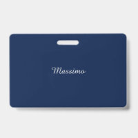 Dunkelblaue elegante Casual-Schreibschrift