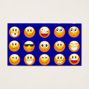 dunkelblaue Emojis