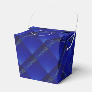 Dunkelblaue Lichter Geschenkschachtel
