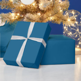 Dunkelblaue Seefahrt Geschenkpapier