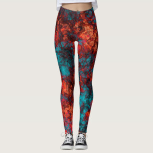 Dunkelblaue Textur aus Wildledergranit Leggings